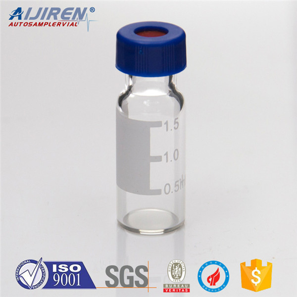 2ml hplc 9-425 glass vial in clear with label for wholesales for hplc